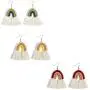 3 Pairs Colorful Layered Tassel Earrings Set Rainbow Trendy Bohemian 3 Tier Fringe Statement Dangle Drop Earrings Dainty handmade Braid Earring Set for Women Girls Jewelry 3 Pairs Colorful Layered Tassel Earrings Set Rainbow Trendy Bohemian 3 Tier Fringe Statement Dangle Drop Earrings Dainty handmade Braid Earring Set for Women Girls Jewelry