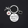 The Originals Inspired Jewelry Fandom Gift Idea Team Klaus Always and Forever Keychain