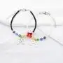 SEIRAA 2 Pcs LGBT Lesbian Pride Jewelry Rainbow Pride Month Gift Lesbian Couple Bracelets Rainbow Friendship Gift SEIRAA 2 Pcs LGBT Lesbian Pride Jewelry Rainbow Pride Month Gift Lesbian Couple Bracelets Rainbow Friendship Gift