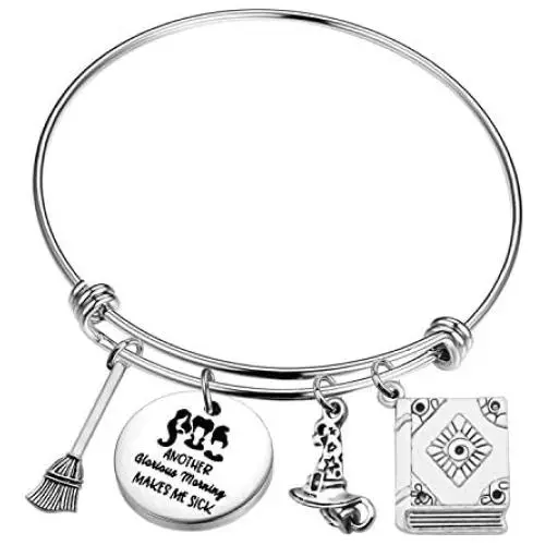 BAUNA Hocus Pocus Bracelet Another Glorious Mornings Makes Me Sick Spell Book Gifts For Movie Lovers BAUNA Hocus Pocus Bracelet Another Glorious Mornings Makes Me Sick Spell Book Gifts For Movie Lovers