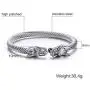 Mens Stainless Steel Viking Norse Jewelry Sets Viking Dragon Twist Bangle + Viking Necklace Mens Stainless Steel Viking Norse Jewelry Sets Viking Dragon Twist Bangle + Viking Necklace