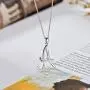 POPKIMI Sterling Silver 26 Letter Alphabet Necklace Jewelry for Women Gift POPKIMI Sterling Silver 26 Letter Alphabet Necklace Jewelry for Women Gift