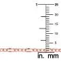 Kooljewelry 14k Rose Gold Figaro Link Chain Necklace (14, 16, 18, 20, 22, 24, 26, 30 or 36 inch) Kooljewelry 14k Rose Gold Figaro Link Chain Necklace (14, 16, 18, 20, 22, 24, 26, 30 or 36 inch)