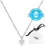 Jewish Star of David Classic Tiny Pendant Necklace in 925 Sterling Silver for Women and Girls for Daily Wear Religious Jewelry Simple and Dainty for Birthday, Bat Mitzvah, Hanukkah Present