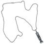 Polynesian Tribal Surfer Beach Jewelry Saipanese Maori Hawaiian Tiki Kane Ku-Lono-Kane-Kanaloa Maori Protection Amulet Pewter Boys Mens Pendant Necklace Charm for men N4 w Silver Ball Chain