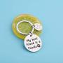 PENQI Poodle Jewelry Poodle Lover Gift My Best Friend is a Poodle Keychain Dog Lover Jewelry for Poodle Owner Poodle Mom or Dad