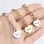 Link Bracelet Women,Adjustable Heart Link Bracelets Ladies Stainless Steel Bracelet for Girlfriend Birthday Mothers Day gifts