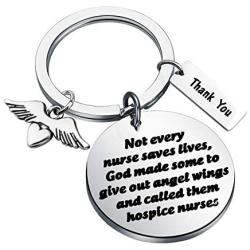 CENWA Hospice Nurse Gift Nurse Week Gift Nurse Life Gift Not Every Nurse Saves Lives God Made Some to Give Out Angel Wings and Called Them Hospice Nurses