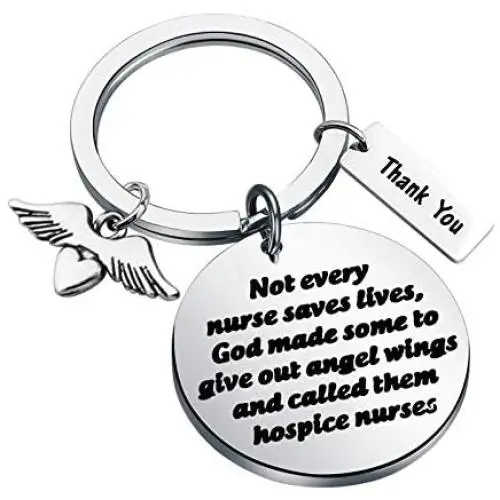 CENWA Hospice Nurse Gift Nurse Week Gift Nurse Life Gift Not Every Nurse Saves Lives God Made Some to Give Out Angel Wings and Called Them Hospice Nurses