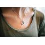 Rosa Vila Forest Necklace, Tree And Mountain Jewelry For Women, Outdoor Enthusiast Gifts, For Birthdays, Holidays, And More 19” Chain