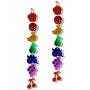 DAMLENG Unique Handmade Lightweight Acrylic Fruits Dangle Drop Earrings Cute Long Tassel Apple Banana Cherry Earrings for Women Girls Statement Jewelry Gifts