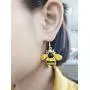 NOUMANDA Gold Insect Honey Bee Necklace Crystal Bumblebee Pendant Earrings Sets for Women Jewelry NOUMANDA Gold Insect Honey Bee Necklace Crystal Bumblebee Pendant Earrings Sets for Women Jewelry