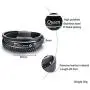 VNOX Her King His Queen Handmade Genuine Leather Wrap Cuff Wristband Bracelet for Him Her