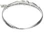 Jewelry Nexus Prayer for Mom Heart & Angel Wings Charm Bangle Bracelet