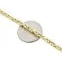 Mens Real 10K Yellow Gold Box Byzantine Link Chain 3.10mm Necklace 22-30 Inches