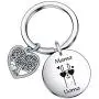 De&ai Mama Llama Charm Keychain, Animal Mama Llama Jewelry for Moms Grands Women Christmas Birthday Gift De&ai Mama Llama Charm Keychain, Animal Mama Llama Jewelry for Moms Grands Women Christmas Birthday Gift