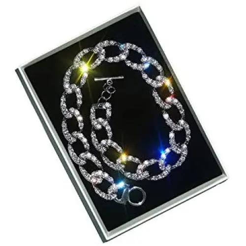 LecAit Cuban Link Chain for Men,Mens 182420MM Iced Out Hip Hop Silver Tone CZ Miami Cuban Link Chain Choker Necklace for Women LecAit Cuban Link Chain for Men,Mens 182420MM Iced Out Hip Hop Silver Tone CZ Miami Cuban Link Chain Choker Necklace for Women