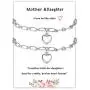 Myrnaist Mother Daughter Bracelets Set for 2 Silver Heart Charm Bracelet Jewelry for Mom Women Girls Mothers Day Birthday Gifts Myrnaist Mother Daughter Bracelets Set for 2 Silver Heart Charm Bracelet Jewelry for Mom Women Girls Mothers Day Birthday Gifts