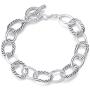 UNY Link Bracelet Designer Brand Inspired Antique Women Jewelry Cable Wire Vintage Valentine Christmas Gifts