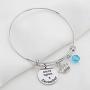 KUIYAI Once Upon a December Bracelet Anastasia Inspired Bangle Anastasia Musical Jewelry Theater Lover Gift