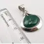 SilverStarJewel Green Onyx Pendant 2.8 cm 3.9 Grams 925 Pure Silver Gems Gift SilverStarJewel Green Onyx Pendant 2.8 cm 3.9 Grams 925 Pure Silver Gems Gift