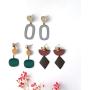 6 Pairs Unique Dangling Earrings Set Simple Chic Best Gift for Women and Girls(Factory direct sales)