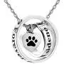 Cool Jewelry Stainless Steel Necklaces No Longer by My Side,Forever in My Heart Carved Locket Cremation Urn Necklace Ashes Memorial Jewelry