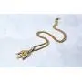 XUANPAI Stainless Steel Mens Punk Trident Neptune Pendant Necklace Statement Necklace Gifts for Him Hip Hop Jewelry