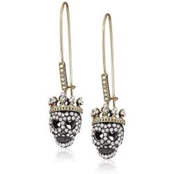 Betsey Johnson Dark Shadows Skull Earrings