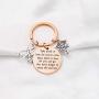 FUSTMW RN Nurse Keychain Gift RN Graduate Gifts Registered Nurse Gifts Medical Jewelry RN Charm Take Pride in How Far You Have Come Nurse Inspirational Gifts …