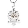 Cremation Jewelry Urn Pendant Necklace with Hollow Urn Cremation Jewelry for Ashes Owl Shape Pet Cremation Jewelry Cremation Jewelry Urn Pendant Necklace with Hollow Urn Cremation Jewelry for Ashes Owl Shape Pet Cremation Jewelry