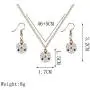 Dcfywl731 Christmas Vintage Deer Jewelry Set Snowflake Necklace Bell Necklace Christmas Necklace Earrings for Girl Dcfywl731 Christmas Vintage Deer Jewelry Set Snowflake Necklace Bell Necklace Christmas Necklace Earrings for Girl