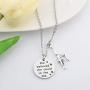 FUSTMW Gymnast Gift Gymnastics Charm Necklace Gymnastics Jewelry Gymnastics Class Gift for Gymnast She Believed She Could So She Did