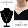 constantlife Cremation Jewelry Memorial Urn Necklace for Ashes Love Heart Pendant Stainless Steel Ashes Holder Personalized Customization Engravable Keepsake constantlife Cremation Jewelry Memorial Urn Necklace for Ashes Love Heart Pendant Stainless Steel Ashes Holder Personalized Customization Engravable Keepsake