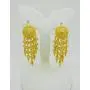 Dangle Earrings 23k 24k Thai Baht Yellow Gold Plated Filled Earrings Design From Thailand, Thai Dress, The Wedding, Women Jewelry Dangle Earrings 23k 24k Thai Baht Yellow Gold Plated Filled Earrings Design From Thailand, Thai Dress, The Wedding, Women Jewelry