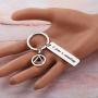 HOLLP Sobriety Gift 1 Year 5 Years Sobriety Anniversary Keychain 1 Year and Counting AA Encouragement Keychain Recovery Jewelry