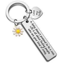 My Tribe Gift Daisy Jewelry Love My Bride Tribe Jewelry Tribal Keychain Celebrate Friendship Gift