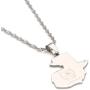 Stainless Steel Guatemala Map Pendant Necklace Gold Color Jewelry Map of Guatemala