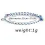 16-20 Pcs Woven Wrap Friendship Bracelets Handmade Braided Friendship Bracelet Adjustable Colorful Beaded Bracelet Colorful Wrist Cord String Strand Bracelets Woven Bohemia Jewelry