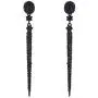BriLove Womens Fashion Trendy Crystal Oval Long Beaded Bar Chandelier Dangle Earrings BriLove Womens Fashion Trendy Crystal Oval Long Beaded Bar Chandelier Dangle Earrings