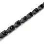 Urban Jewelry Stunning Mens Tungsten 22 Inches Black Toned Link Chain Necklace