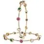 Ratnavali Jewels CZ Zirconia Gold Tone Diamond Indian Bollywood Sleek Wedding Bangles Kada Jewelry Women Bride