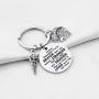 AKTAP Doctor Keychain Doctor Appreciation Jewelry Medical School Graduation Gifts for Future Doctors Always Remember You’re Braver Than You Believe Dr Gifts