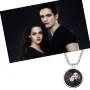 KEYCHIN Inspired Jewelry Vampire Lover Gift Edward &Bella Necklace Vampire Movie Peripheral Jewellery KEYCHIN Inspired Jewelry Vampire Lover Gift Edward &Bella Necklace Vampire Movie Peripheral Jewellery