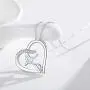 Heart Cross Necklace for Women 925 Sterling Silver Love Heart Infinity Cross Pendant Necklace for Women Hope Faith Jewelry Gifts for Girls Heart Cross Necklace for Women 925 Sterling Silver Love Heart Infinity Cross Pendant Necklace for Women Hope Faith Jewelry Gifts for Girls