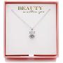 HUAYUAN 18K Gold or Platinum Plated Owl Necklace, Lovely Animal Pendant with Cubic Zircon Necklace Jewelry Gift for Women Girls for Owl Lover(16 inch+2 Inch Extender Chain)