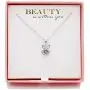 HUAYUAN 18K Gold or Platinum Plated Owl Necklace, Lovely Animal Pendant with Cubic Zircon Necklace Jewelry Gift for Women Girls for Owl Lover(16 inch+2 Inch Extender Chain)
