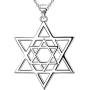 Amulet Spiral Triskelet Necklace Double Magen Star of David Necklace Tree of Life Cross Necklace 925 Sterling Silver/18K Gold /Black Gun Plated Spiritual Jewelry Gift for Girlfriend Gift Mom Gift