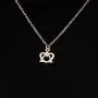BEKECH Adoption Jewelry Adoption Gift Adoption Heart Pendant Necklace Adoptive Mom Jewelry Foster Mom Gift Stepmom Gift