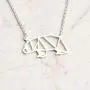 La Menagerie Bear Silver Origami Jewelry & Silver Geometric Necklace – 925 Sterling Plated Silver Necklace & Bear Necklaces for Women – Bear Necklace for Girls & Origami Necklace La Menagerie Bear Silver Origami Jewelry & Silver Geometric Necklace – 925 Sterling Plated Silver Necklace & Bear Necklaces for Women – Bear Necklace for Girls & Origami Necklace